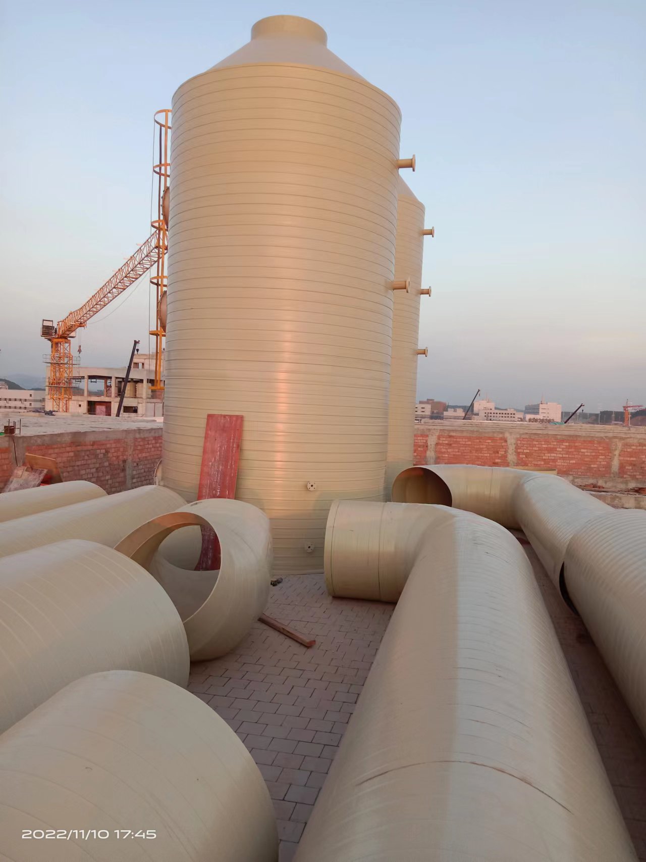 pph废气处理设备-喷淋塔